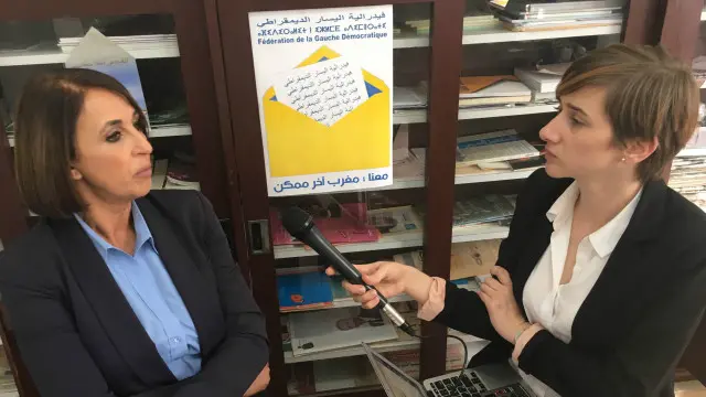 نبيلة منيب، أول زعيمة حزب سياسي في المغرب