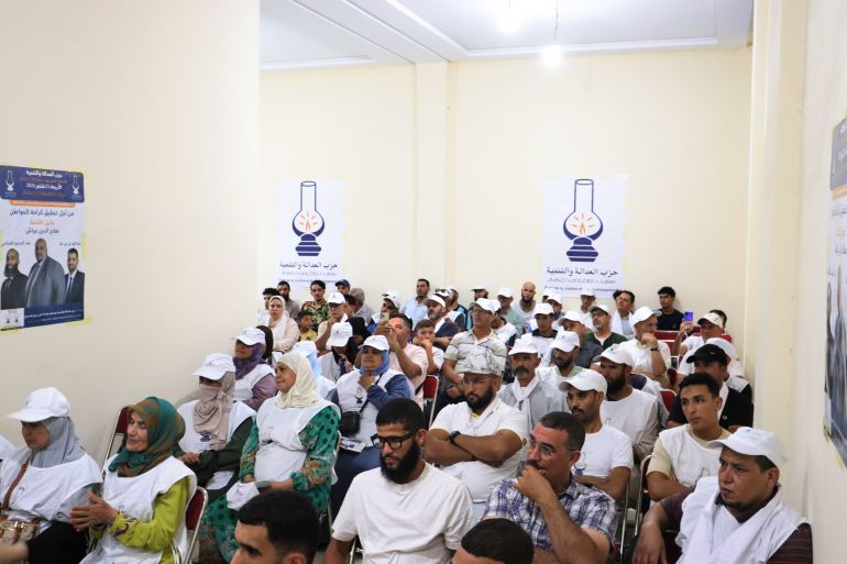 عبد العاني بلوط - مراكش - التواصل داخل المقر جزء من الحملة الانتخابية