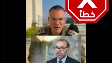 لقطة شاشة للفيديو الذي نشر الادعاء الكاذب (X)