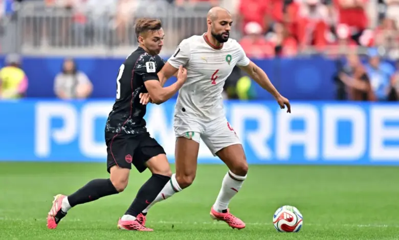 أمرابط يتوقف عن اللعب لمنتخب المغرب بتوجيهات من المدرب وهبي