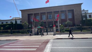 الصورة 5: المغرب/الرباط/صنعاء الكويتية/مبنى البرلمان بالرباط/مصدر الصورة: سناء الكويتية