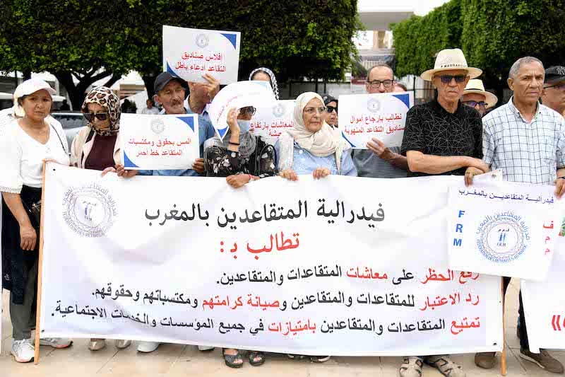 متقاعدو المغرب يطالبون بحقوقهم ويرفضون الوعود الانتخابية