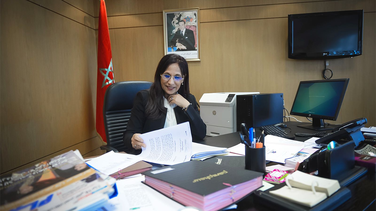 بوياش: أنا متحمس لمساهمة المرأة في مختلف جوانب الحياة خاصة أن المرأة تواجه عقبات مضاعفة (الجزيرة)