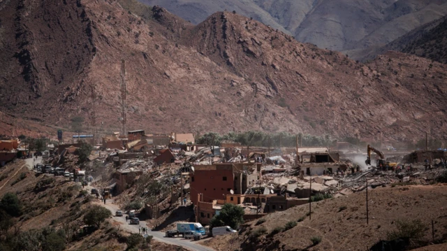 صور الدمار الذي خلفه زلزال المغرب